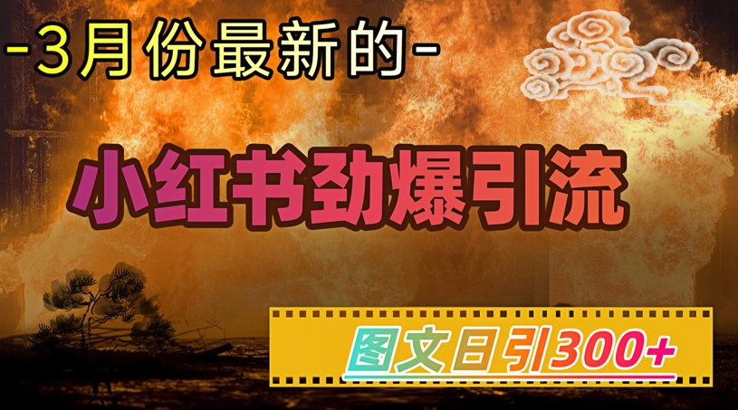 小红书超劲爆引流手段,图文日引300+轻松变现1W-俗人圈网创