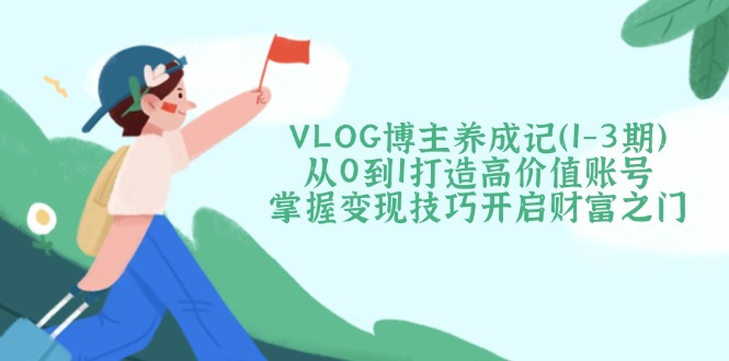 VLOG博主养成记(1-3期-俗人圈网创