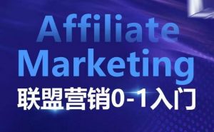 ​​​​​​Affiliate Marketing联盟营销0-1入门，联盟营销基本逻辑 联盟平台逻辑及联盟客逻辑全面详解-俗人圈网创