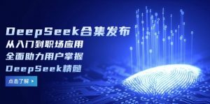 DeepSeek合集发布,从入门到职场应用,全面助力用户掌握DeepSeek精髓-俗人圈网创