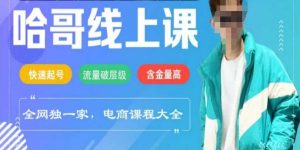 电商线上课程2025年，快速起号，流量破层级，这套方法起号率99%-俗人圈网创