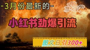 小红书超劲爆引流手段,图文日引300+轻松变现1W-俗人圈网创