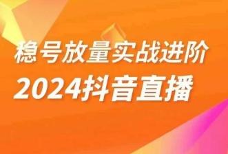 稳号放量实战进阶—2024抖音直播,直播间精细化运营的几大步骤