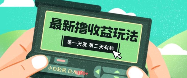 2024最新撸视频收益玩法,第一天发,第二天就有钱-俗人圈网创
