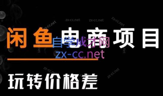 亿创繁星·闲鱼电商项目(玩转价格差)-俗人圈网创