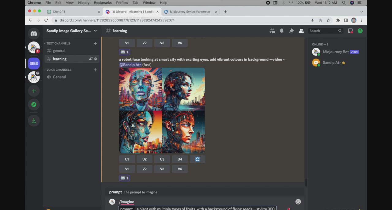 图片[2]-ChatGPT4 和 MidJourney AI 绘画聊天革命性指南教程-33节视频课-中英字幕-俗人圈网创