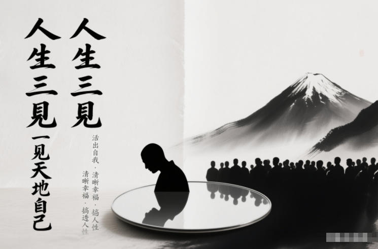 人生三见一见天地见众生见自己，活出自我拥有清晰幸福人生，搞透人性-俗人圈网创