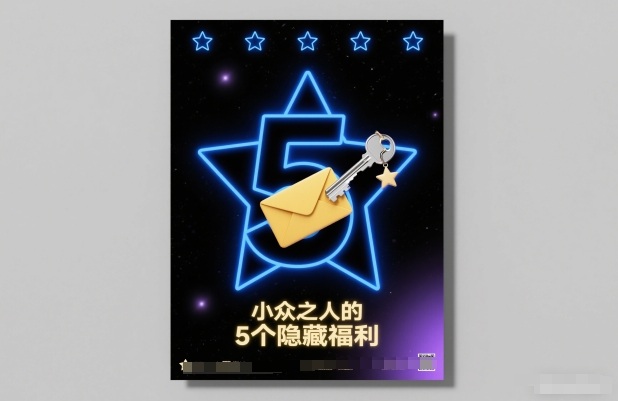 付费文章：小众之人的5个隐藏福利-俗人圈网创