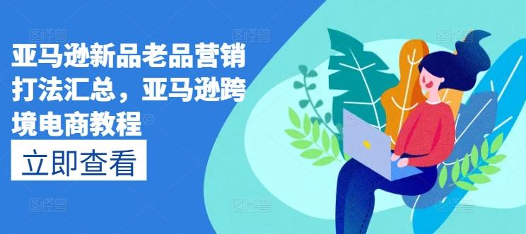 亚马逊新品老品营销打法汇总,亚马逊跨境电商教程-俗人圈网创