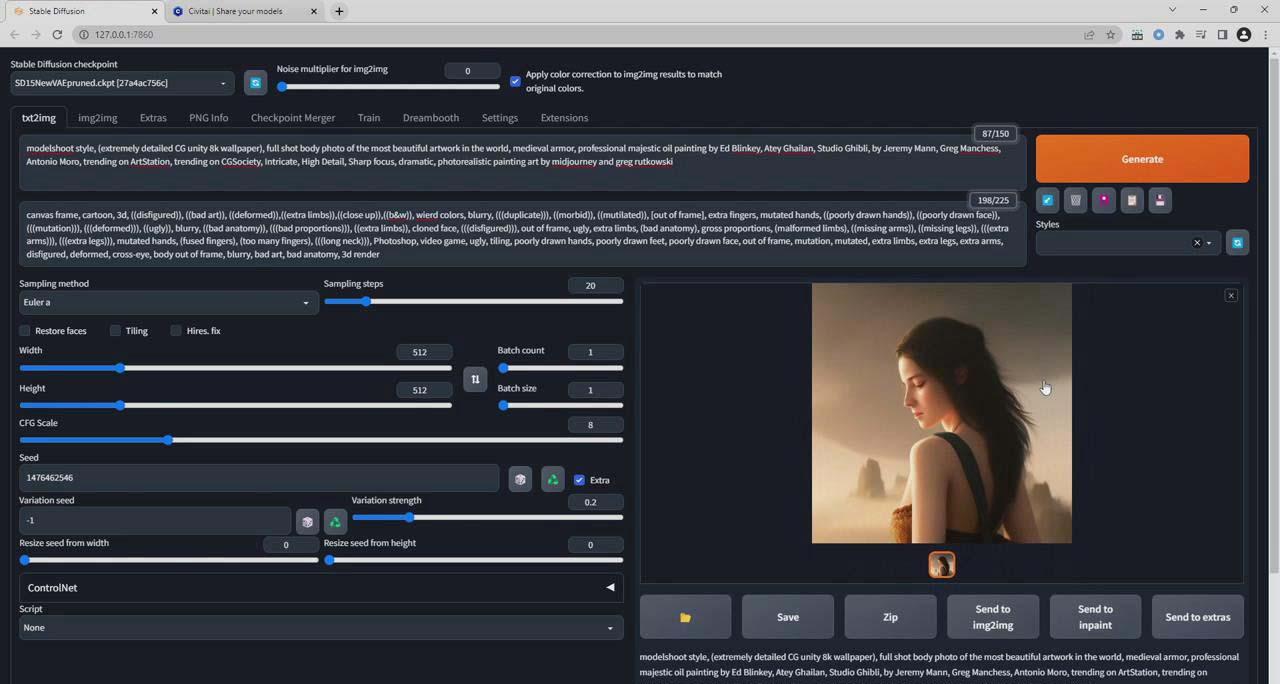 图片[2]-Stable Diffusion 大师班: 利用AI创建艺术图像及视频-31视频课-中英字幕-俗人圈网创