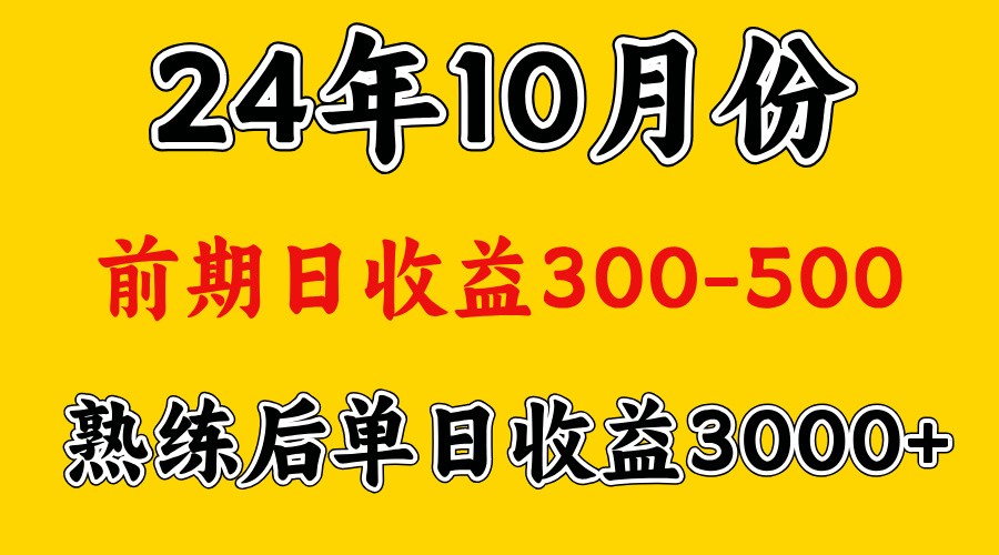 高手是怎么赚钱的.前期日收益500+熟练后日收益3000左右-俗人圈网创