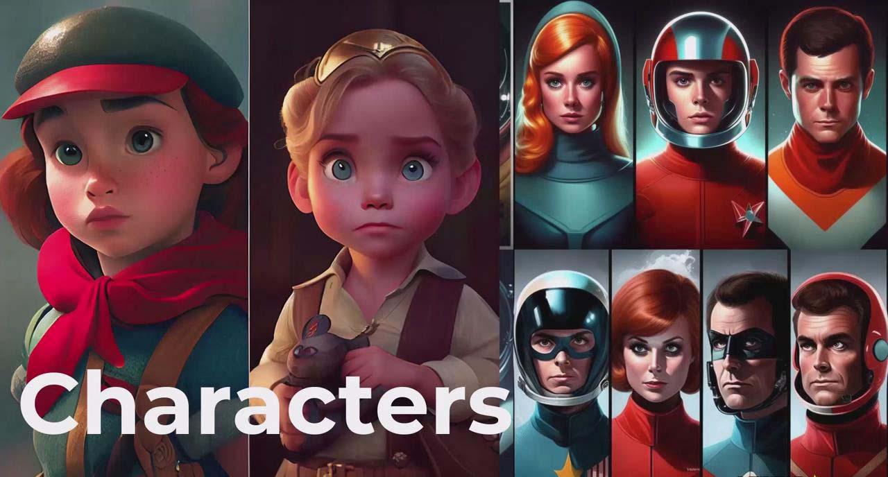 图片[3]-掌握 MidJourney V5 AI + ChatGPT创建一致的角色设计图像-22节课-中英字幕-俗人圈网创