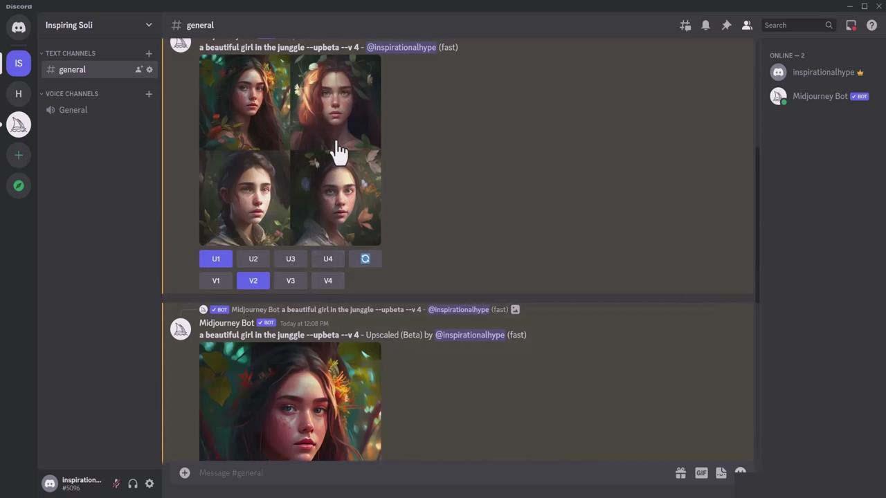 图片[4]-掌握 MidJourney V5 AI + ChatGPT创建一致的角色设计图像-22节课-中英字幕-俗人圈网创