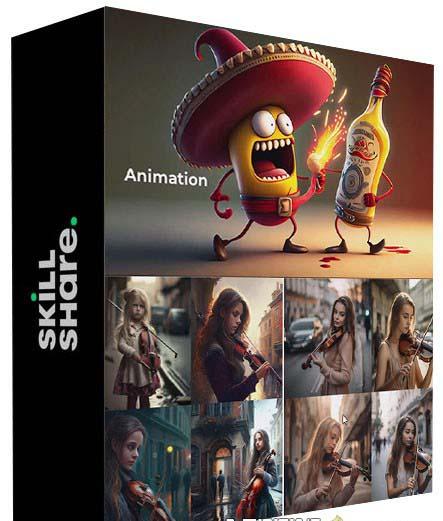 图片[1]-掌握 MidJourney V5 AI + ChatGPT创建一致的角色设计图像-22节课-中英字幕-俗人圈网创