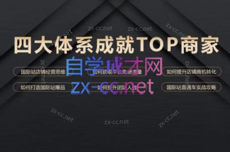 华曜·阿里巴巴国际站认知及直通车实操课程-俗人圈网创