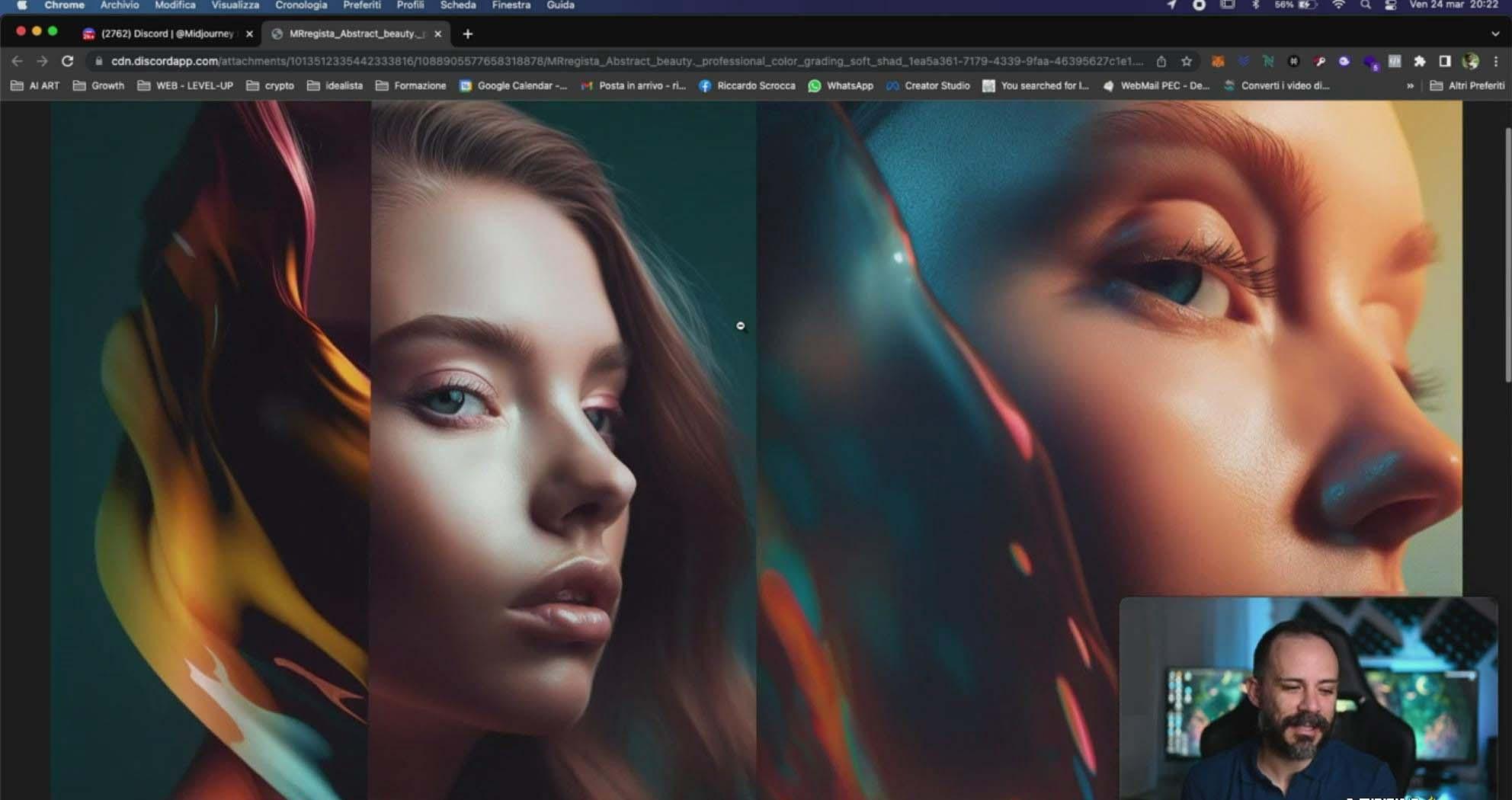 图片[6]-Midjourney AI人工智能创建和销售令人惊叹的海报教程-10节课-中英字幕-俗人圈网创