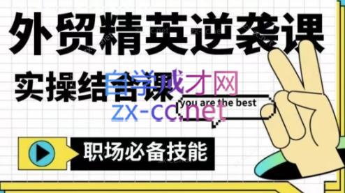 大表姐·外贸精英逆袭-实操综合课-俗人圈网创