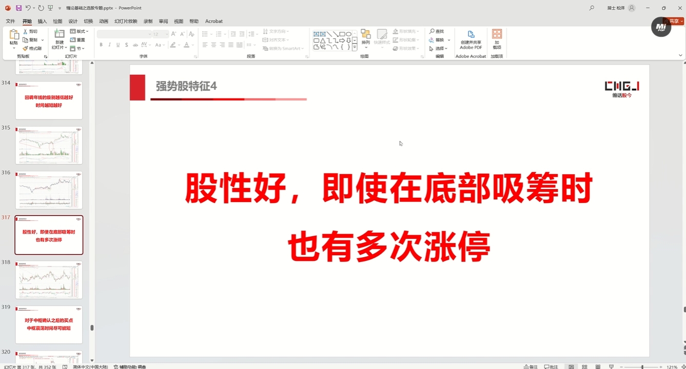 缠话股今·缠论基础之选股专题-俗人圈网创