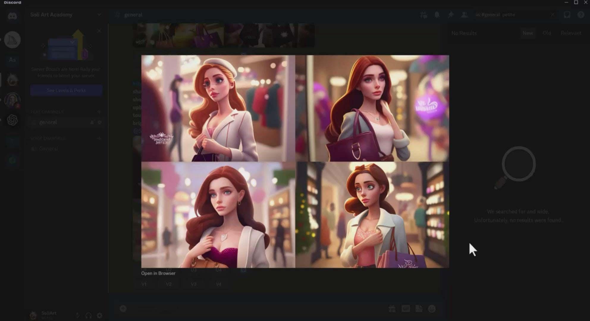 图片[8]-掌握 MidJourney V5 AI + ChatGPT创建一致的角色设计图像-22节课-中英字幕-俗人圈网创