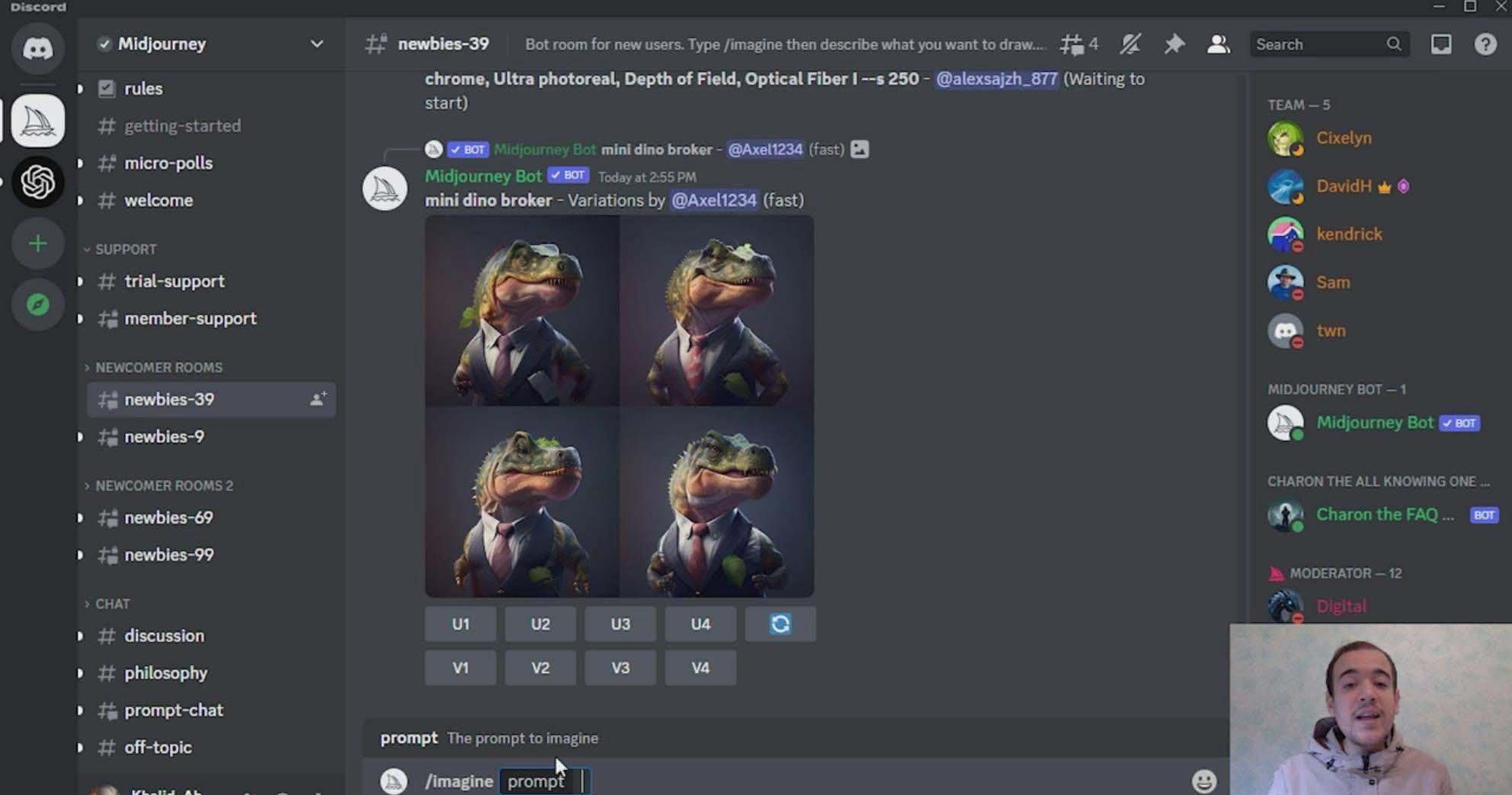 图片[1]-Midjourney 精通教程-使用Midjourney AI创建美丽艺术图像-36节课-中英字幕-俗人圈网创