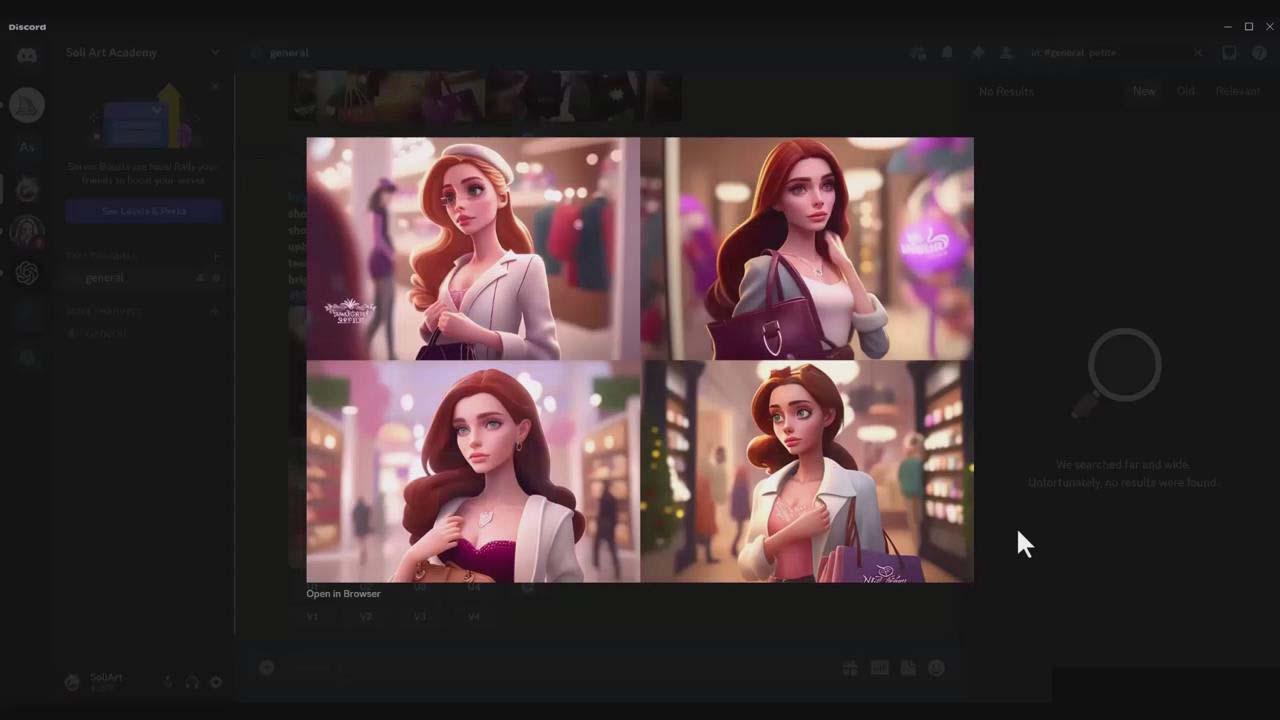 图片[5]-掌握 MidJourney V5 AI + ChatGPT创建一致的角色设计图像-22节课-中英字幕-俗人圈网创