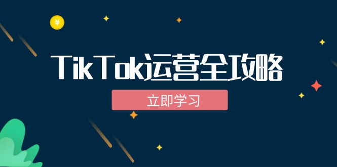 TikTok实战运营全攻略：从下载软件到变现，抖音海外版实操教程-俗人圈网创
